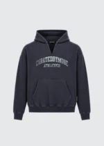 Muse Athletics V-Neck Hoodie - Navy Club