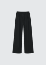Soft Cotton Pants - Iris