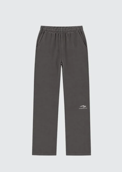 Mouse French Terry Joggers - Charcoal