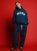 Muse Heavyweight Straight Joggers - Aspen