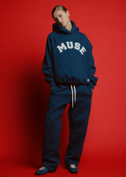Muse Heavyweight Straight Joggers - Aspen