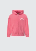 Muse Heavyweight Chenille Zip Up - Blush
