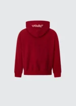 Muse Heavyweight Chenille Hoodie - Cherry