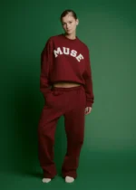 Muse Heavyweight Chenille Sweatshirt - Wine