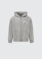 Muse Heavyweight Chenille Zip Up - Dove