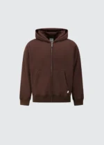 Muse Heavyweight Zip Up - Chocolate