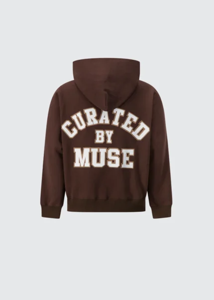 Muse Heavyweight Zip Up - Chocolate