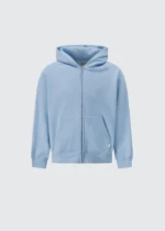 Muse Heavyweight Zip Up - Baby Blue