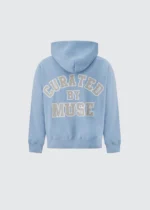 Muse Heavyweight Zip Up - Baby Blue