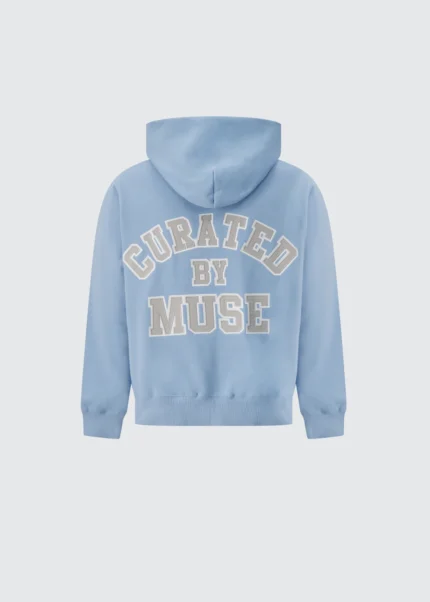Muse Heavyweight Zip Up - Baby Blue