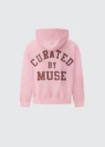 Muse Heavyweight Zip Up - Baby Pink