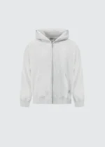 Muse Heavyweight Zip Up - Ash Grey