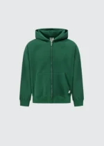 Muse Heavyweight Zip Up - Kelly Green