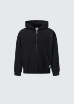 Muse Heavyweight Zip Up - Black