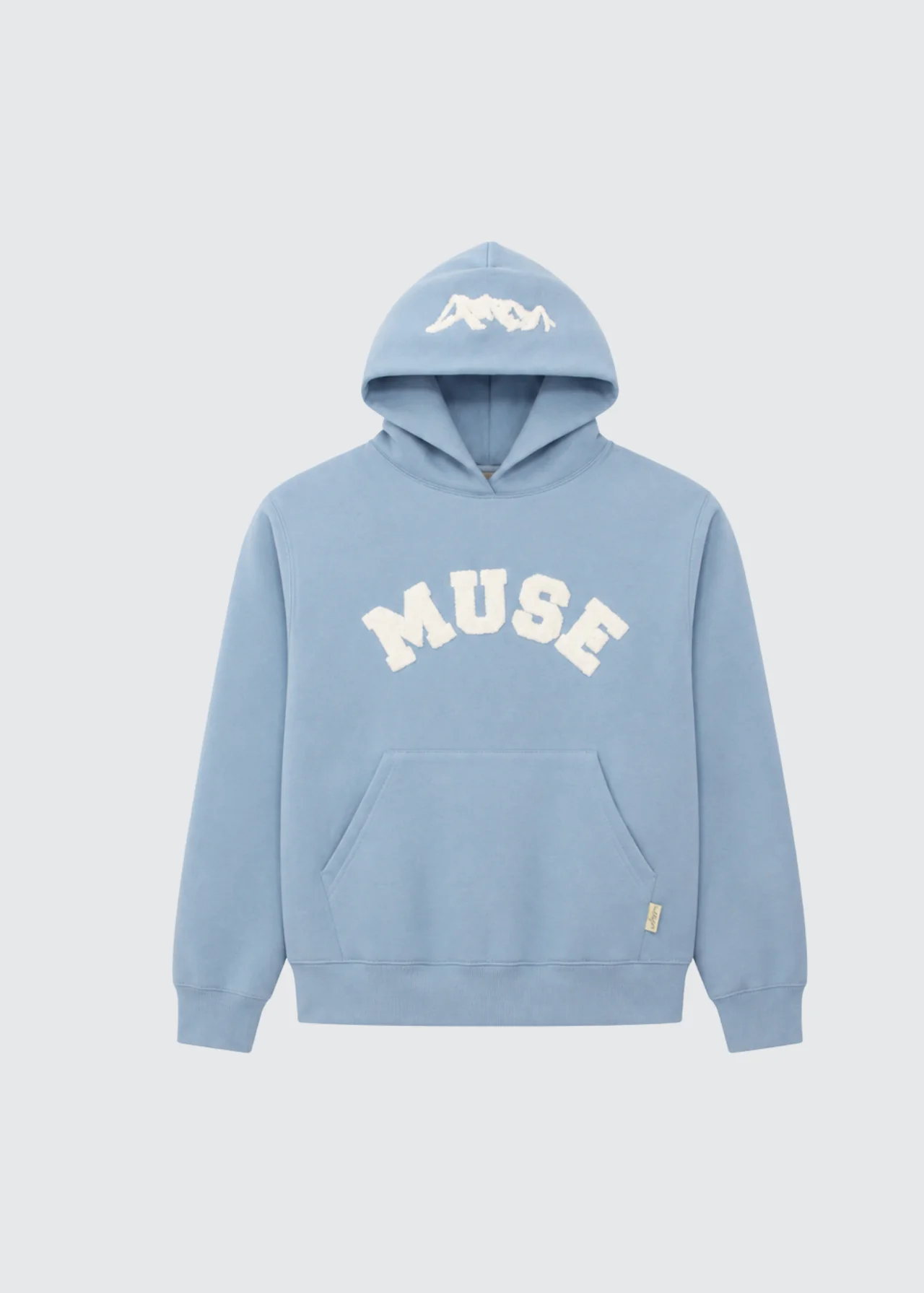 49 Muse Heavyweight Chenille Hoodie - Celeste Blue