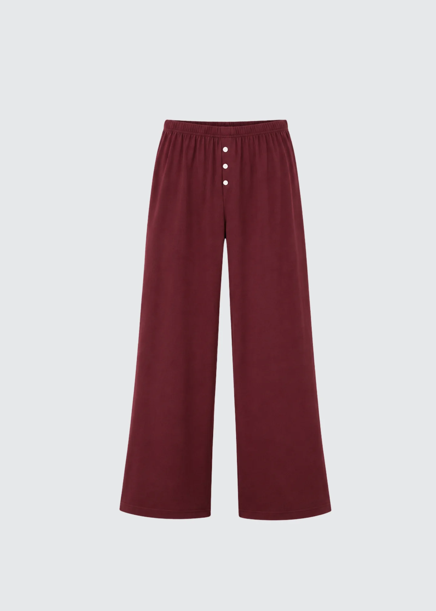 56 Muse Soft Cotton Pants - Cabernet