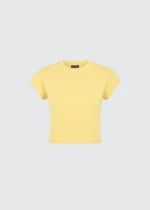 Soft Cotton Mini Tee - Sunflower