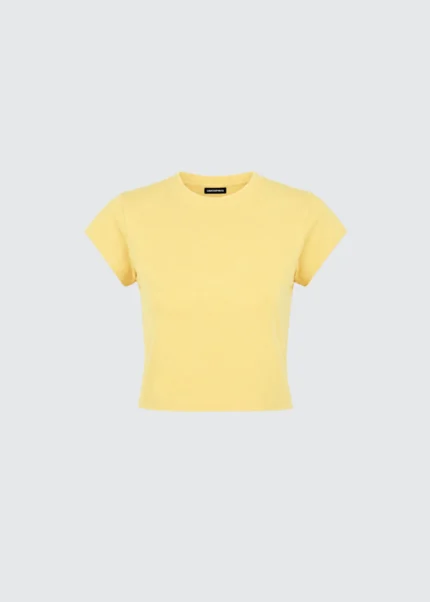 Soft Cotton Mini Tee - Sunflower