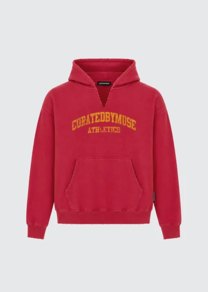 Muse Athletics V-Neck Hoodie - Medallion