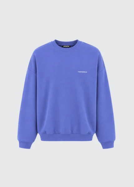 Muse French Terry Sweatshirt - Blue Raspberry