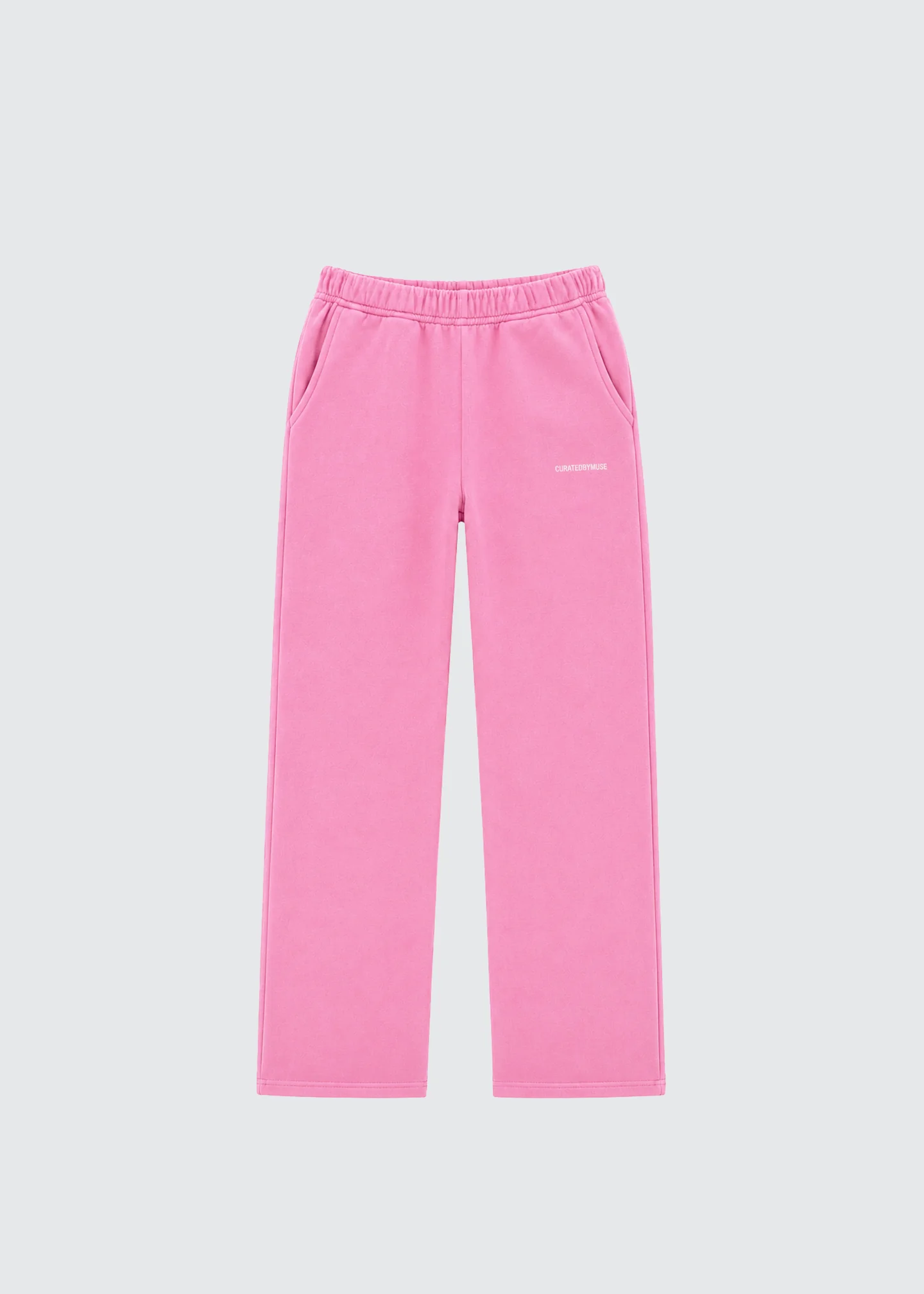 90 Muse French Terry Joggers - Pink Lemonade