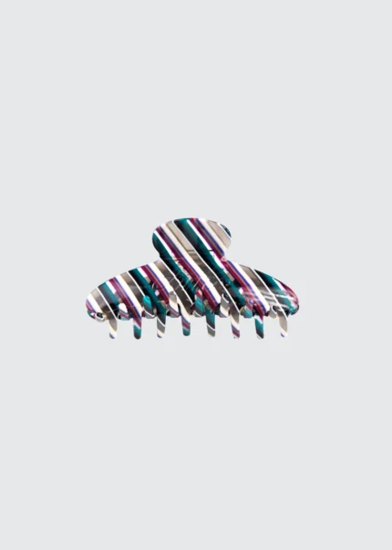 Muse Claw Clip - Clear Swirl