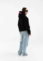 Muse Heavyweight Chenille Hoodie - Black Taffy