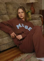 Muse Heavyweight Chenille Sweatshirt - Sundae