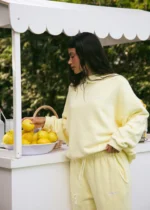 Muse French Terry Sweatshirt - Lemonade