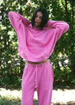 Muse French Terry Hoodie - Pink Lemonade