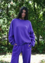 Muse French Terry Sweatshirt - Blue Raspberry