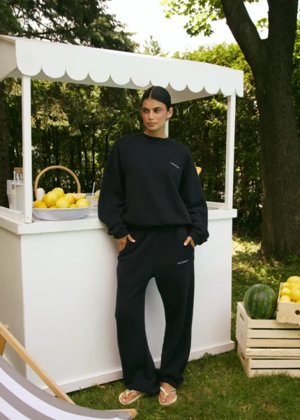 Muse French Terry Sweatshirt - Blackberry