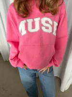 Muse Heavyweight Scholar Hoodie - Pink