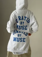 Muse Heavyweight Zip Up - Ash Grey