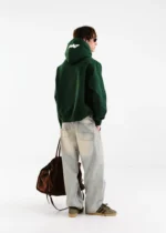 Muse Heavyweight Chenille Hoodie - Green Pine