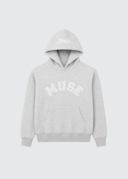 Muse Heavyweight Chenille Hoodie - Pearl