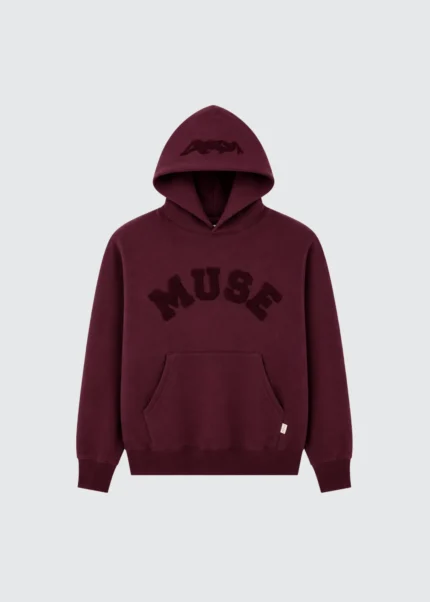 Muse Heavyweight Chenille Hoodie - Plum