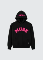 Muse Heavyweight Chenille Hoodie - Black Taffy