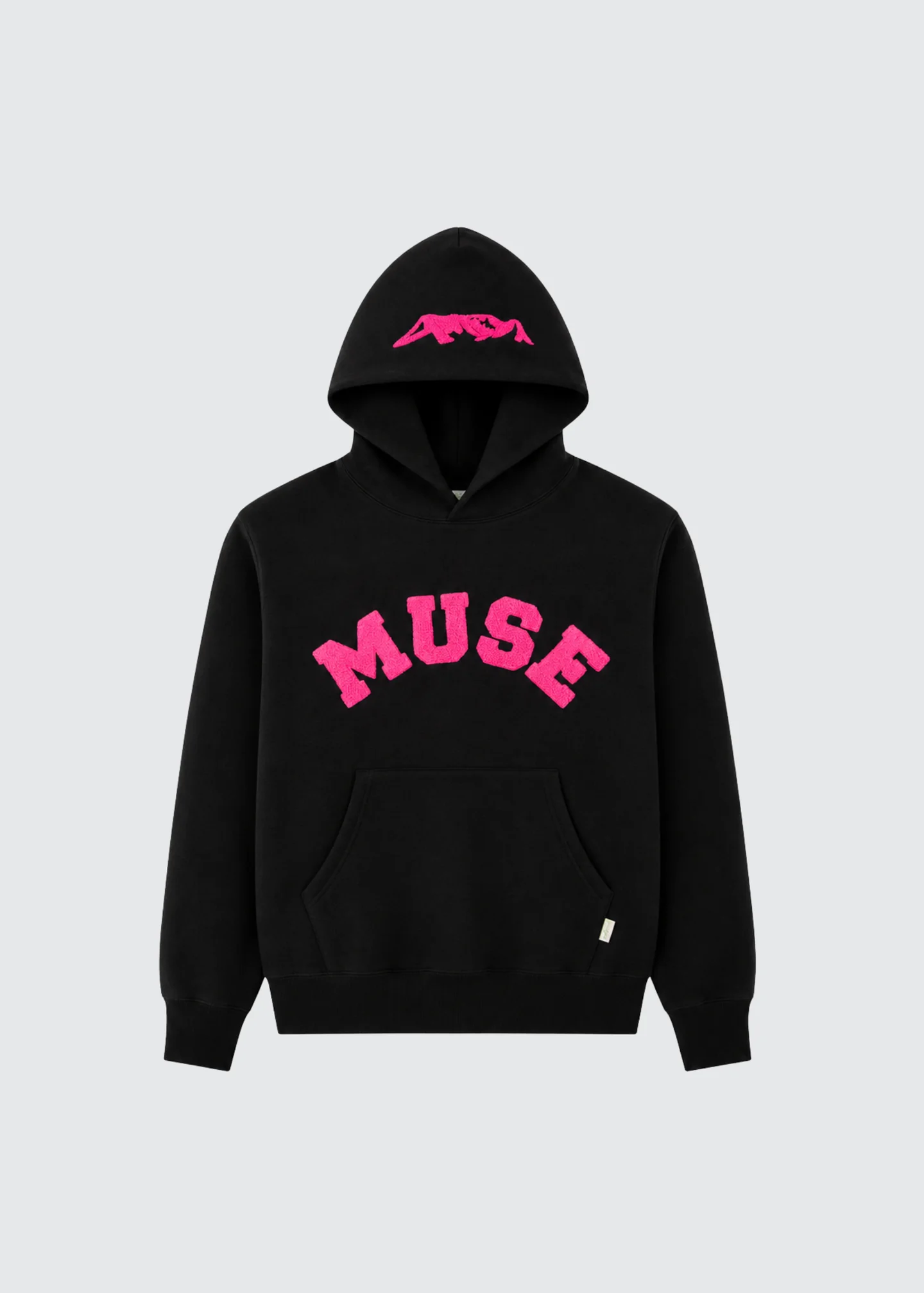 PRODUCTSHOT-UPDATEDWEBSITE_19 Muse Heavyweight Chenille Hoodie - Black Taffy