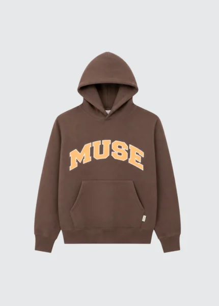 Muse Heavyweight Scholar Hoodie - Mocha Butter