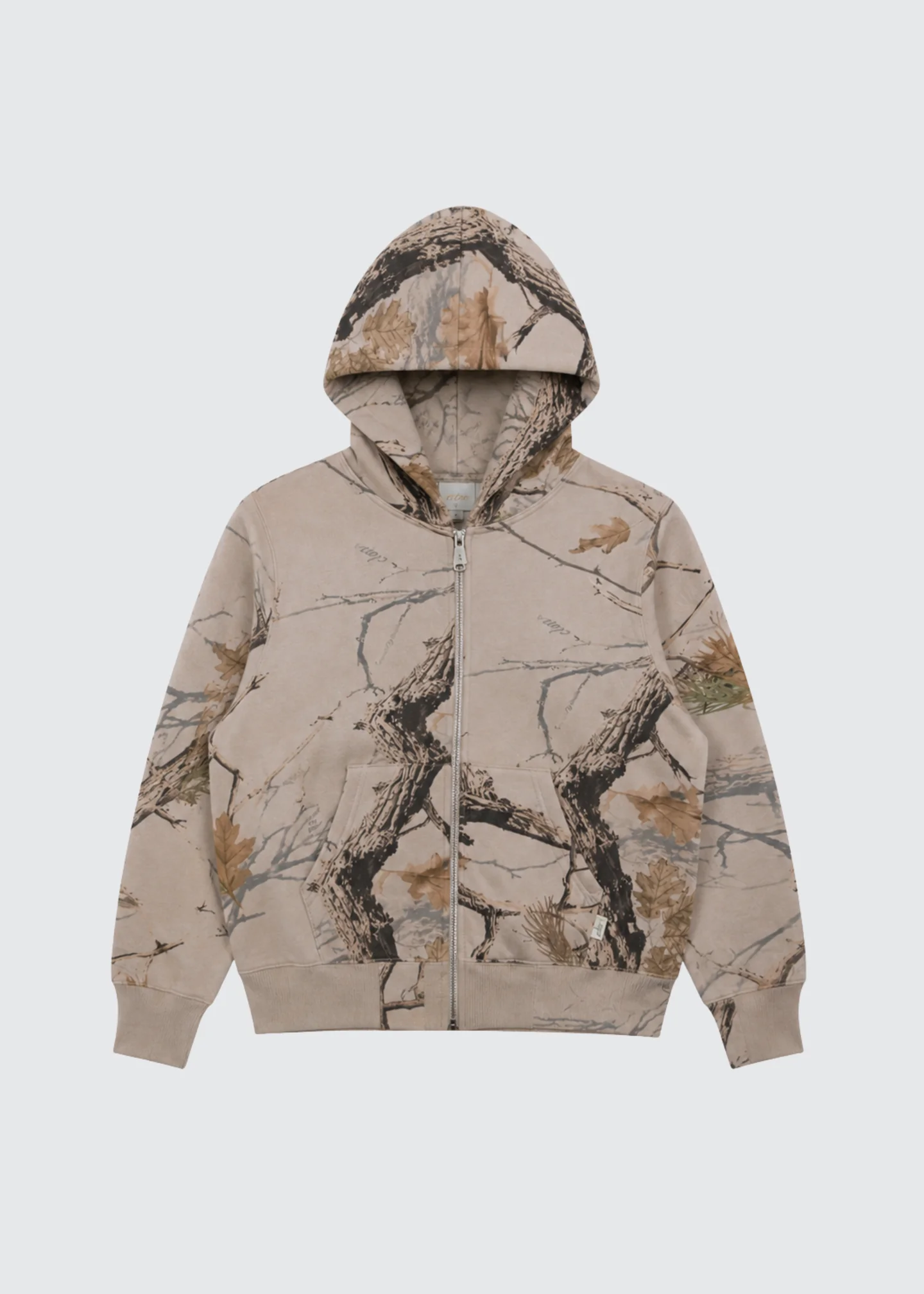 PRODUCTSHOT-UPDATEDWEBSITE_35 Muse Heavyweight Camo Zip Up - Canyon