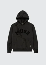 Muse Heavyweight Camo Hoodie - Black Edition