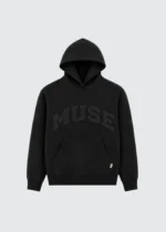 Muse Heavyweight Scholar Hoodie - Black