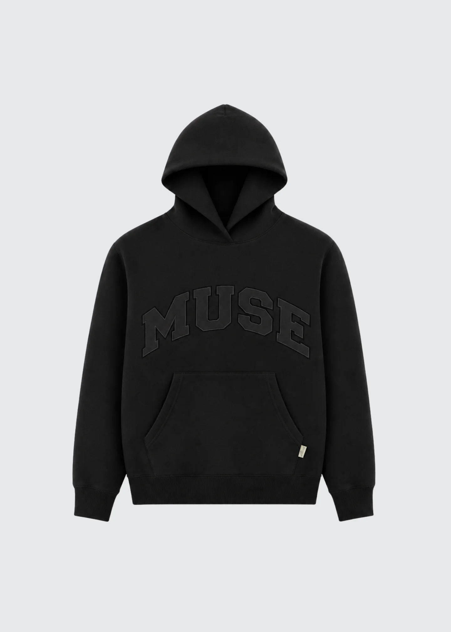 PRODUCTSHOT-UPDATEDWEBSITE_50 Muse Heavyweight Scholar Hoodie - Black