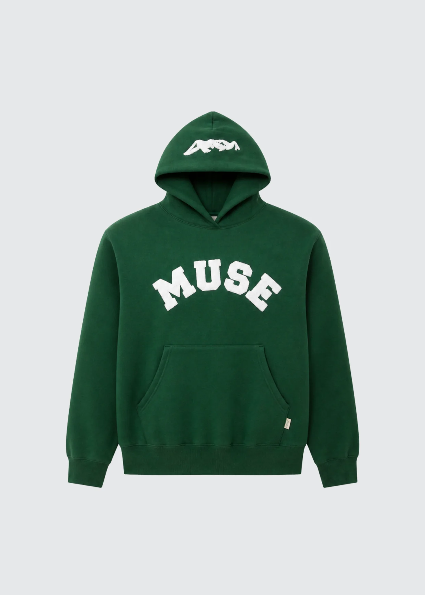 PRODUCTSHOT-UPDATEDWEBSITE_7 Muse Heavyweight Chenille Hoodie - Green Pine