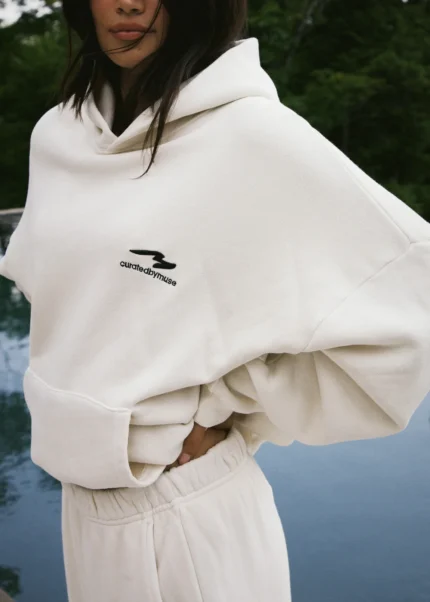 Muse French Terry Hoodie - Bone
