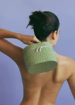 The Mini Vanity Case - Matcha Ostrich