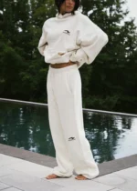 Muse French Terry Joggers - Bone