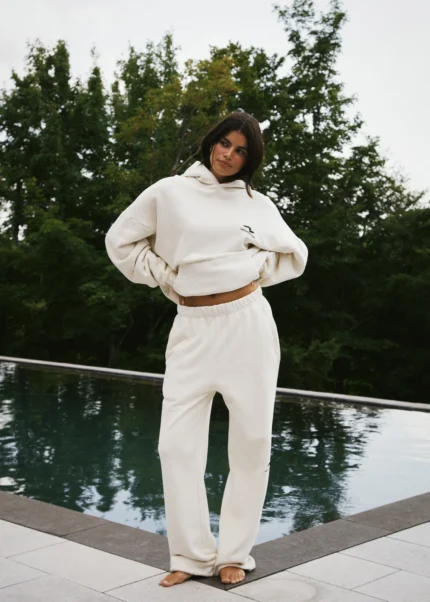 Muse French Terry Joggers - Bone
