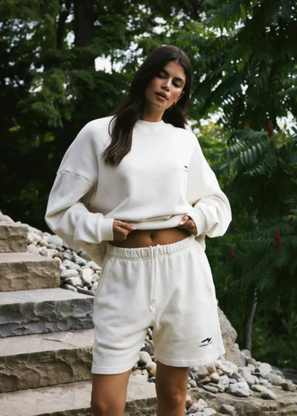 Muse French Terry Sweatshirt - Bone